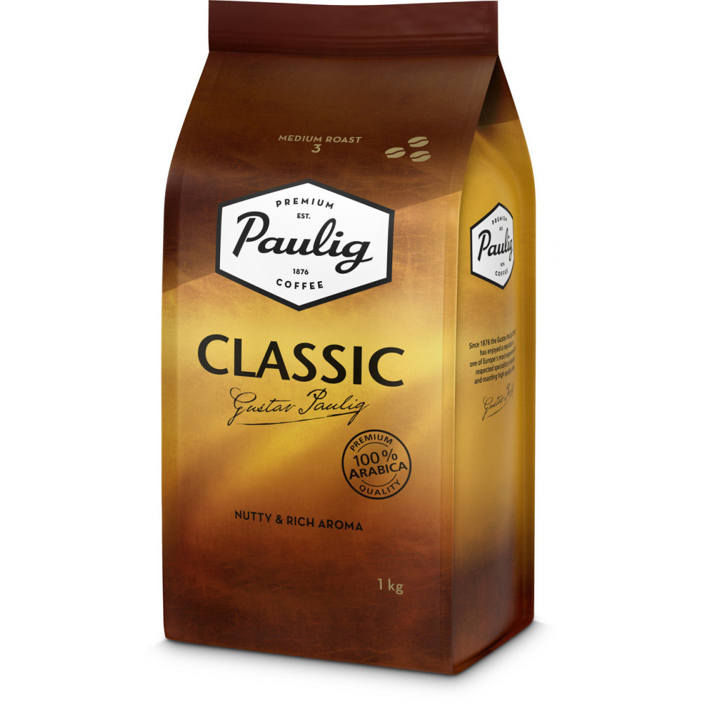 ≡ Купить Кофе в зернах Paulig Classic 1 кг у ⚡Официального ...